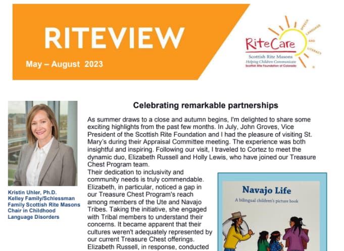 RiteView Newsletter 